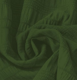 Women’s & Girls’ Mehandi Midi Dress | Casual One-Piece Dress with V-Neck, Lantern Sleeves, and Tie-Front Closure - Image 2