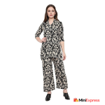 Sugathari Women's Trendy Batik Co-Ords Set – Comfortable and Fashionable Ensemble