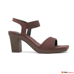 Stylish and Comfortable Block Heel Sandals with Ankle Strap for Women and Girls - Image 4