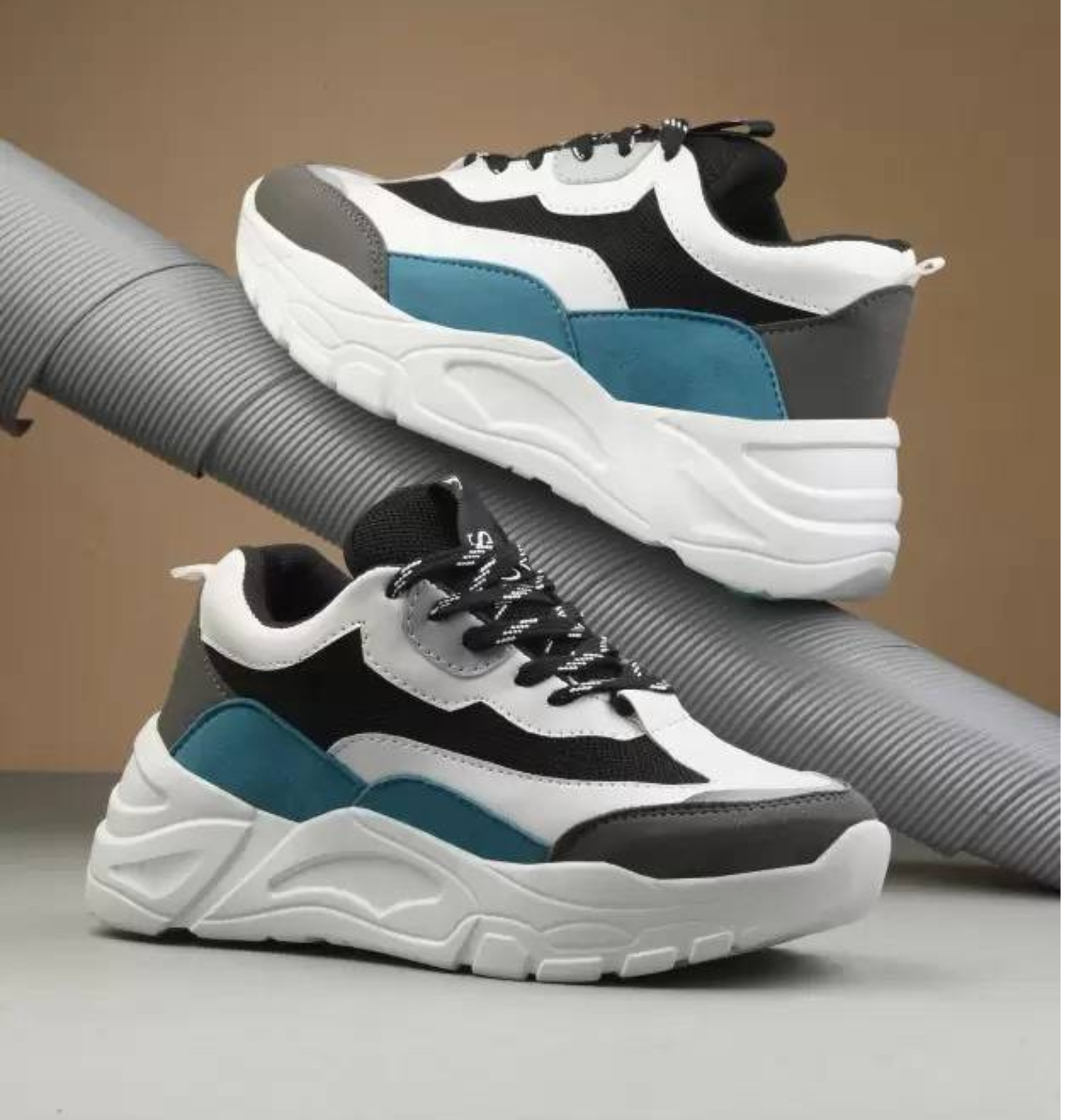 Untitled design - 2024-12-04T103245.802 Fabbmate Casual Sports shoes White Sneakers for Women Girls White Shoes Sneakers For Women - Image 1