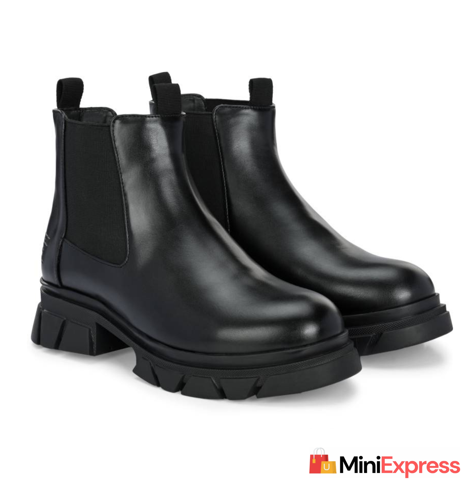 Untitled design - 2024-12-04T180553.402 Fashionable Elastic Side Chelsea Boots for Women - Image 1