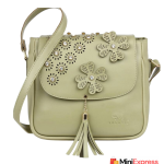 Women Sling Bag Women's & Girl’s Flap Over Sling Bag |Trendy Green Women's Sling Bag for All Occasions