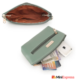 Premium Women's Tan Clutch - Perfect for Day and Evening Events - Image 3