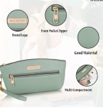 Premium Women's Tan Clutch - Perfect for Day and Evening Events - Image 2