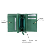 Women's Everyday Wallet –  Genuine Leather with Multiple Slots - Image 2