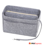 Women’s Multi-Card Grey Wallet – Sleek and Spacious Design