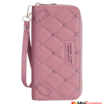 Elegant Women’s  Genuine Leather Wallet – Spacious Design with 15 Card Slots