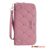 Elegant Women’s  Genuine Leather Wallet – Spacious Design with 15 Card Slots