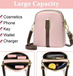 Sleek Women’s Pink Artificial Leather Money Clip – Perfect for Casual and Formal Use - Image 2