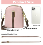 Sleek Women’s Pink Artificial Leather Money Clip – Perfect for Casual and Formal Use - Image 3