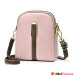 Sleek Women’s Pink Artificial Leather Money Clip – Perfect for Casual and Formal Use