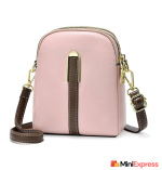 Sleek Women’s Pink Artificial Leather Money Clip – Perfect for Casual and Formal Use