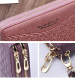 Stylish Women’s Blue Artificial Leather Wallet – Compact Design with 4 Card Slots - Image 3