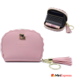 Elegant Women’s Multi-Purpose Card Holder – 11 Card Slots in  Artificial Leather