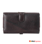Women’s Regular-Size Brown Wrist Wallet – Genuine Leather Design with 5 Card Slots - Image 2