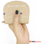 Stylish Women’s Beige Wallet – Durable Artificial Leather Design - Image 2