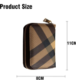 Stylish Multicolor Artificial Leather Card Holder – Unisex Design with 10 Card Slots - Image 3