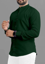 Men’s Formal Regular Fit Shirt – Solid Color with Modern Spread Collar - Image 3