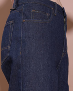 Men Regular Fit Mid Rise Dark Blue Jeans - Image 2