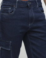JACK & JONES Men Slim Fit Mid Rise Black Jeans - Image 2