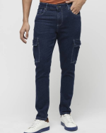 JACK & JONES Men Slim Fit Mid Rise Black Jeans - Image 3