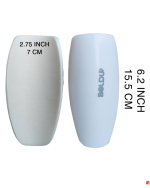 Unisex Football Shin Guard (White) - Image 3