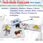 Gurukanth All in One Flash Cards for Kids (Non-Tearable Flashcards - Waterproof) (Multicolor) - Image 3