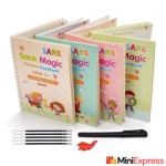 Kettoby Sank Magic Practice Copybook READING AND LEARNING TOYS FOR KIDS (Multicolor)
