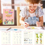 Kettoby Sank Magic Practice Copybook READING AND LEARNING TOYS FOR KIDS (Multicolor) - Image 2