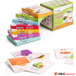 Intelliskills Premium Early Learning 7 in 1 Flash Cards for Kids (Multicolor)