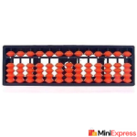 MKJ Educational Abacus 13 Rod Abacus Tool for Kids (Multicolor)