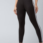 Stylish Women’s Striped Ankle-Length Tights