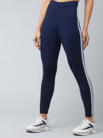 Stylish Women’s Striped Ankle-Length Tights