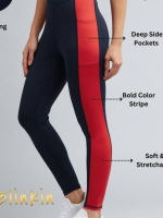 Versatile Color Block Tights – Women’s Fashion Essential - Image 3