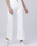 Women's White Flared Jeans