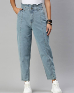 Comfortable Mid Blue Jeans