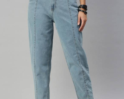 Comfortable Mid Blue Jeans