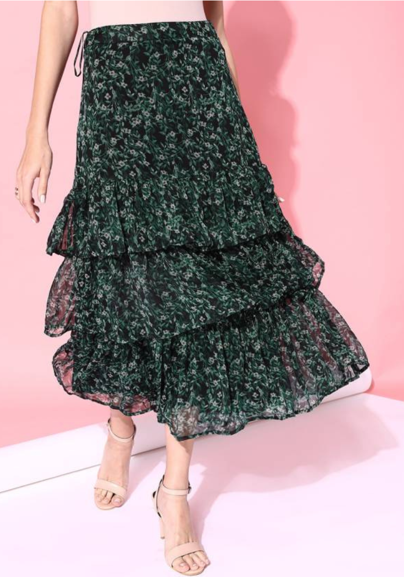 Untitled design - 2024-12-20T140246.389 Elegant Women’s Layered Skirt