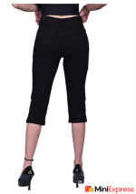 Women's Fit Denim Capri - Image 2