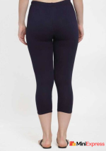 Women’s Casual Solid Capri - Image 2