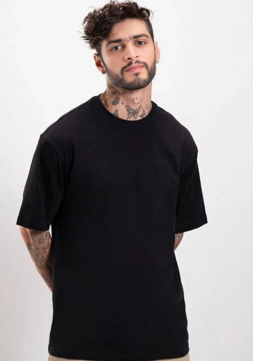 Untitled design - 2024-12-21T211531.088 Men's Black Printed T-Shirt
