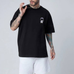 Men's Black2 Printed T-Shirt