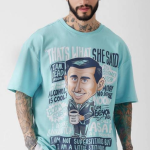 Men's LIGHTGREEN Printed T-Shirt