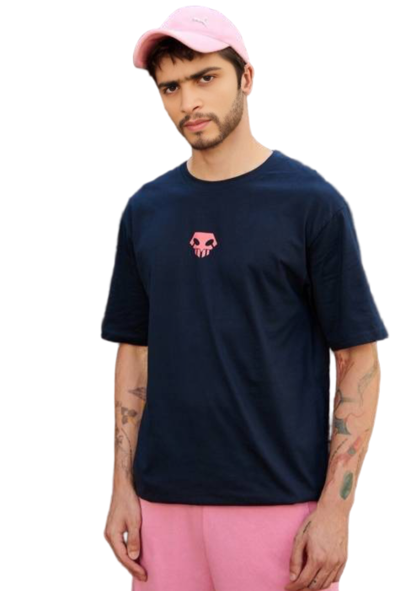 Untitled design - 2024-12-22T005438.283 Men's NAVYBLUE Printed T-Shirt