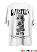 Men's WHITE Cotton T-Shirt - Casual Wear - Image 2