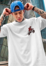 Men's WHITE1 Printed T-Shirt