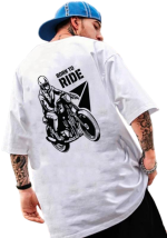 Men's WHITE1 Printed T-Shirt for Casual Wear - Image 2