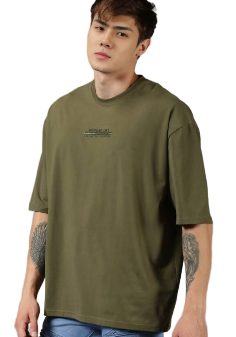 Untitled design - 2024-12-22T020705.359 Classic Solid Round Neck T-Shirt