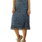 Women’s Floral Printed Midi Skirt