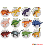 Set of 12 Dinosaur Models for Play and Learning - Image 2